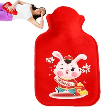 Рождественская грелка | Красная мини Рождественская Герметичная сумка для горячей воды в виде ракушки, зимняя грелка для воды в постель, для женщин и мужчин